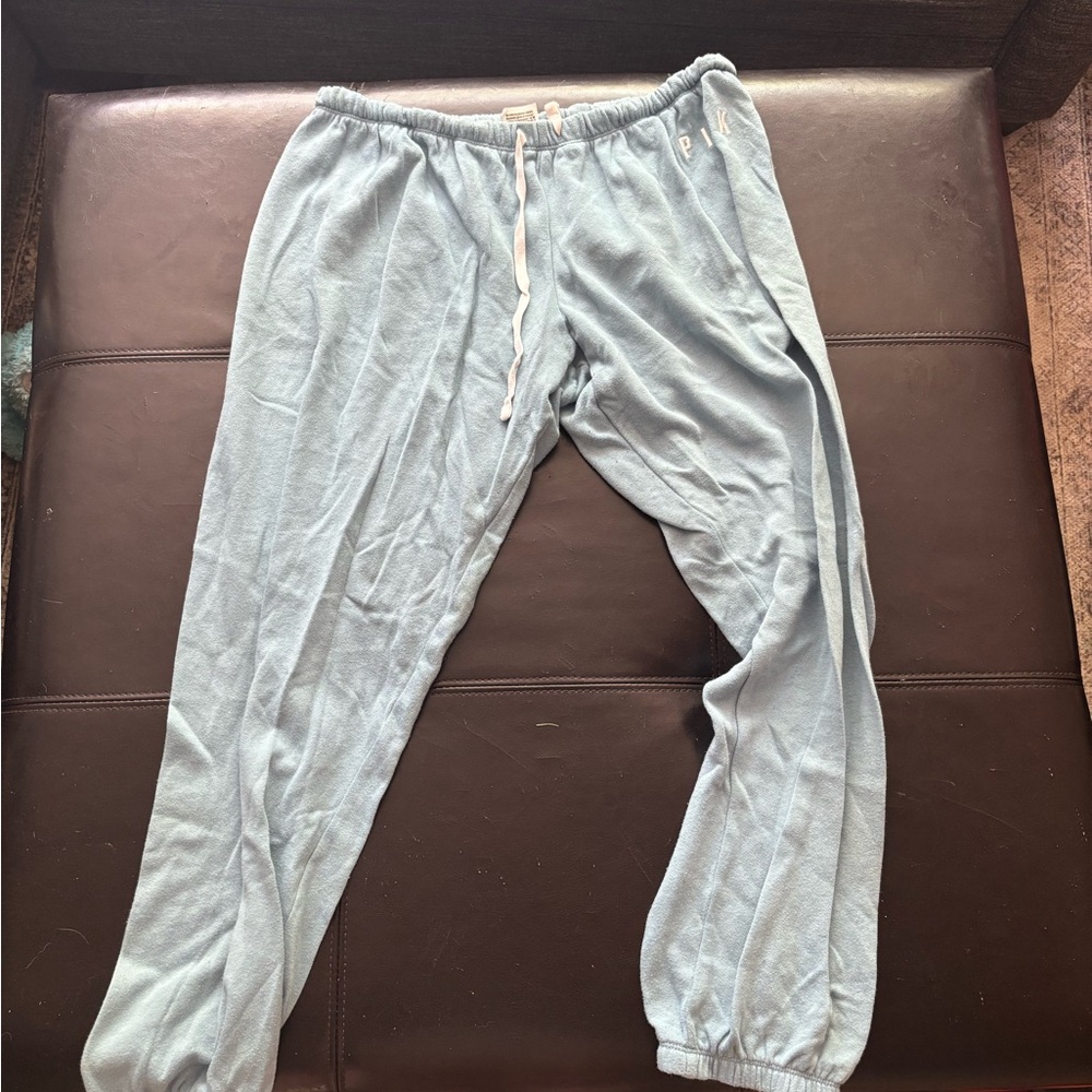 Light Blue Victoria’s Secret women’s sweatpants